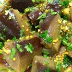 Բանջարեղենային, թեթև, գունեղ և համեղ աղցան: Ծաղկակաղամբով աղցան