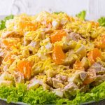 Սա կդառնա ձեր ընտանիքի սիրելի աղցաններից մեկը, որի պատրաստումը երկար ժամանակ չի խլի ձեզանից: Խաշած լոբով աղցան