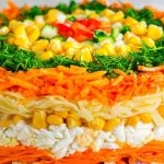 Ամանորյա ծանր ուտեստներից հետո, այսպիսի թեթև աղցանը տեղին կլինի: Աղցան «Րոպե»