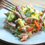 Իդեալական ընթրիքը հենց այսպիսին է լինում։ Մսով և կարտոֆիլով ռուլետ