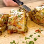 Թարմեցնող, թեթև, բյուջետային, միևնուն ժամանակ հագեցնող աղցան՝ հավի մսով և բանջարեղենով